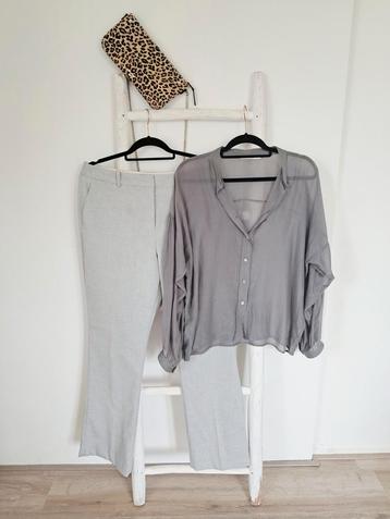 Luxueuze Set GRAUMANN blouse & pantalon NW270,- beschikbaar voor biedingen