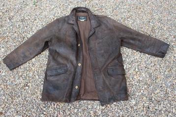 Brocante - Fantastische Vintage leren jas! beschikbaar voor biedingen