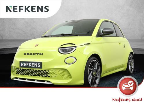 Abarth 500e EV 42 kWh Abarth Turismo 154pk Automaat | Naviga, Auto's, Abarth, Bedrijf, Te koop, ABS, Airbags, Airconditioning