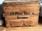 Oude J.H. Henkes Distilleerderij Kist, Ophalen of Verzenden, Gebruikt, 50 tot 100 cm, Minder dan 50 cm