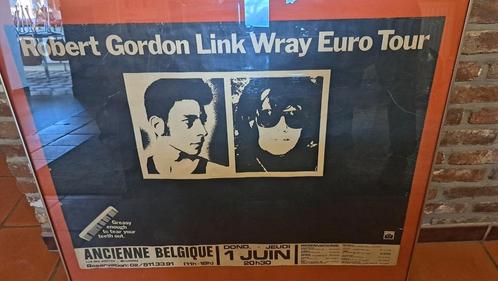 Link Wray 1978 Ancienne Belgique concert poster, Verzamelen, Posters, Zo goed als nieuw, Muziek, Rechthoekig Staand, Ophalen