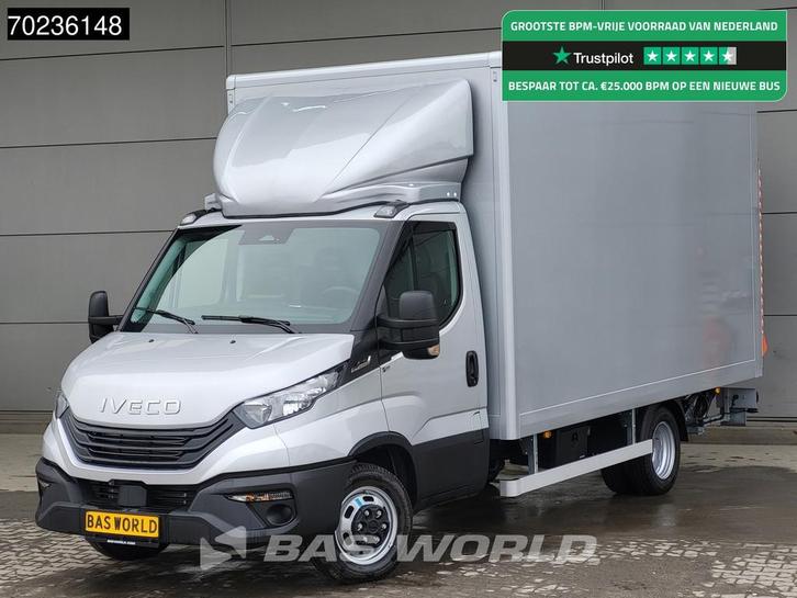 Iveco Daily 35C18 3.0L Automaat 1000KG Laadklep Zijdeur Dubb, Auto's, Bestelauto's, Bedrijf, Te koop, Airconditioning, Bluetooth