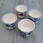 Boerenbont eierdoppen, Huis en Inrichting, Keuken | Servies, Overige typen, Ophalen of Verzenden, Zo goed als nieuw, Aardewerk