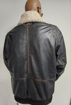 PME Legend leren jas / jack met een vintage look (XXXL) zgn, Kleding | Heren, Jassen | Winter, Bruin, Overige maten, Ophalen of Verzenden