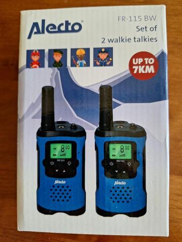 Alecto set Walkie Talkies fr-115 BW beschikbaar voor biedingen