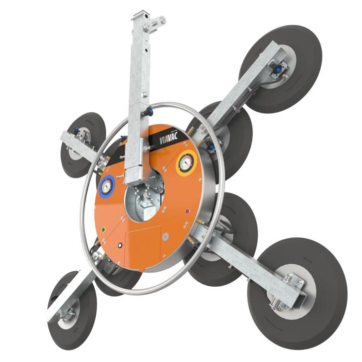 Te Huur! Viavac GBX Glaszuiger, Doe-het-zelf en Verbouw, Lieren en Takels, Nieuw, Elektrisch, Ophalen of Verzenden