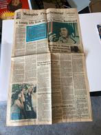 Elvis Memphis press scimitar 17 augustus 1977, Ophalen of Verzenden, 1960 tot 1980, Krant