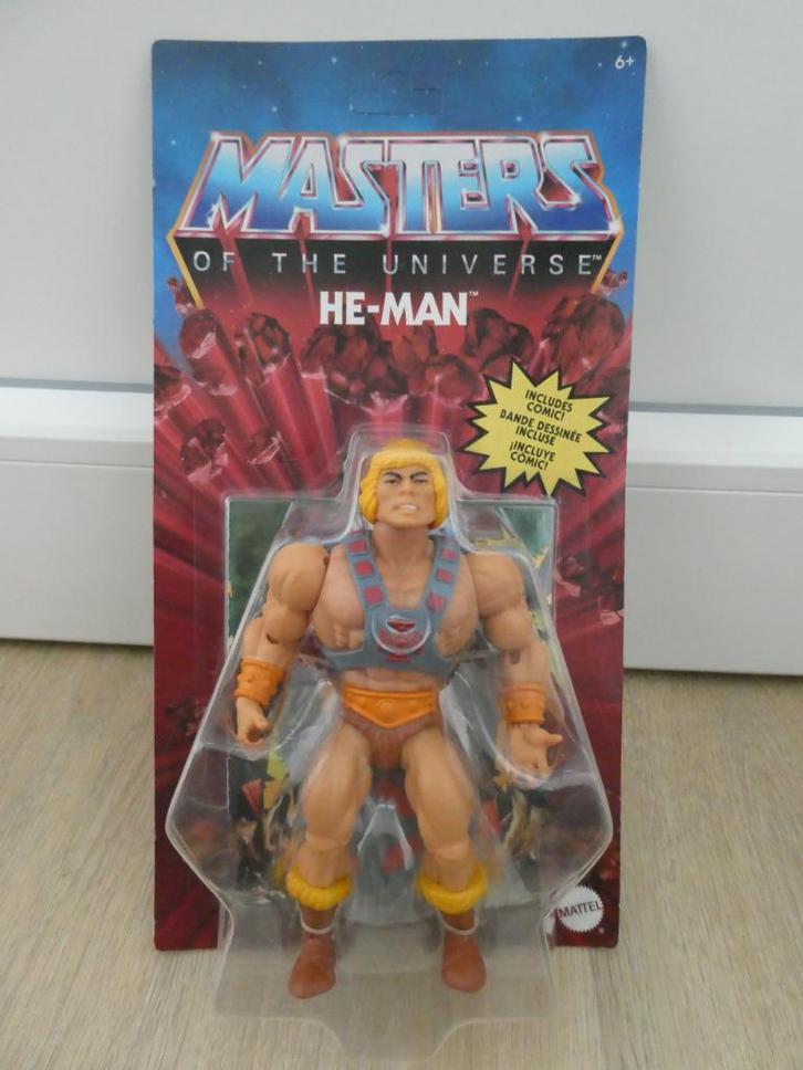 He-Man classic head Masters of the Universe Origins MOTU, Verzamelen, Poppetjes en Figuurtjes, Nieuw, Ophalen of Verzenden