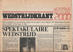 Wedstrijdkrant Unifoon 1981., Ophalen of Verzenden, Zo goed als nieuw, Muziek, Film of Tv