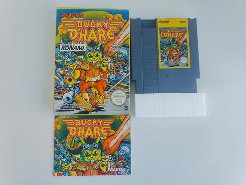 Bucky O'Hare PAL B Compleet Nintendo NES Origineel, Spelcomputers en Games, Games | Nintendo NES, Gebruikt, 2 spelers, Vanaf 3 jaar