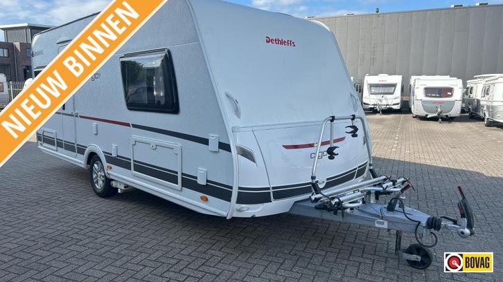 Dethleffs C'Go 495 FR - MOVER, FIETSENREK, VLOERBVERWARMING, Caravans en Kamperen, Caravans, Bedrijf, tot en met 4, 1000 - 1250 kg