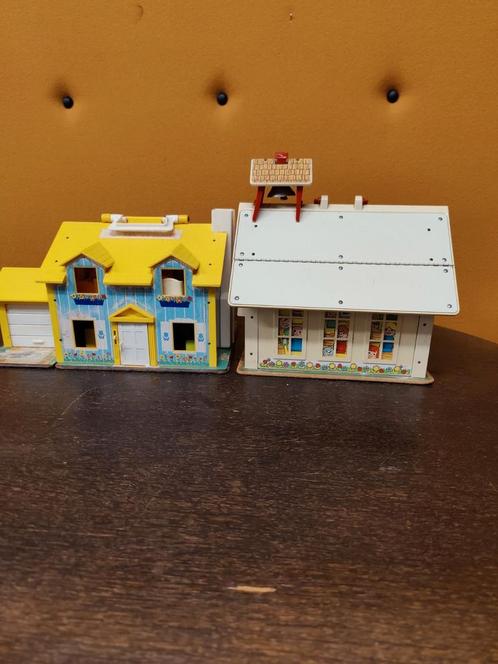 Vintage FisherPrice Little People collectie uit de jaren '70, Kinderen en Baby's, Speelgoed | Fisher-Price, Zo goed als nieuw