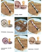 Nieuw! Speenkoord en FRIGG speen • Diverse varianten, Kraamcadeau, Nieuw, Ophalen of Verzenden, Saluty's kinder- en kraamcadeaus