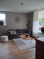 Landelijke 2,5 zits bank ALS NIEUW donker grijs, Ophalen, Driepersoons, 75 tot 100 cm, Zo goed als nieuw