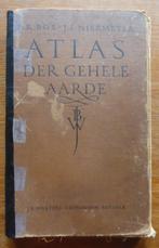 Atlas der gehele aarde 1947 P.R.Bos/J.F.Niermeyer, Boeken, Atlassen en Landkaarten, Gelezen, Ophalen of Verzenden