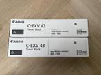 2 st nieuwe toners Canon C-EXV 43 voor Canon 300/400 series, Computers en Software, Printerbenodigdheden, Ophalen of Verzenden