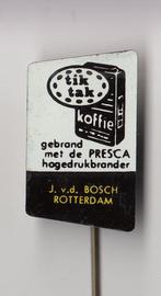 TikTak Koffie Rotterdam Bosch speldje, Verzamelen, Speldjes, Pins en Buttons, Gebruikt, Niet vindbaar, Niet vindbaar, Speldje of Pin