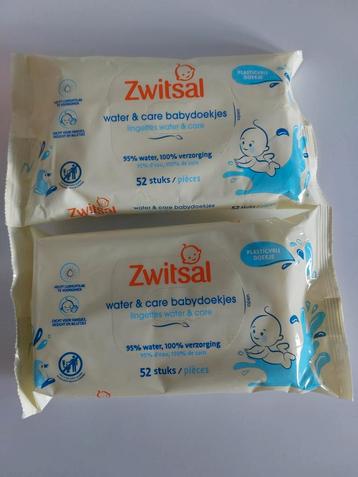 Zwitsal Water & Care Babydoekjes beschikbaar voor biedingen