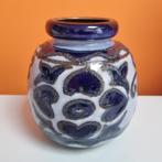 retro vintage fat lava vaas Scheurich West Germany 1974, Huis en Inrichting, Woonaccessoires | Vazen, Blauw, Aardewerk of Porselein