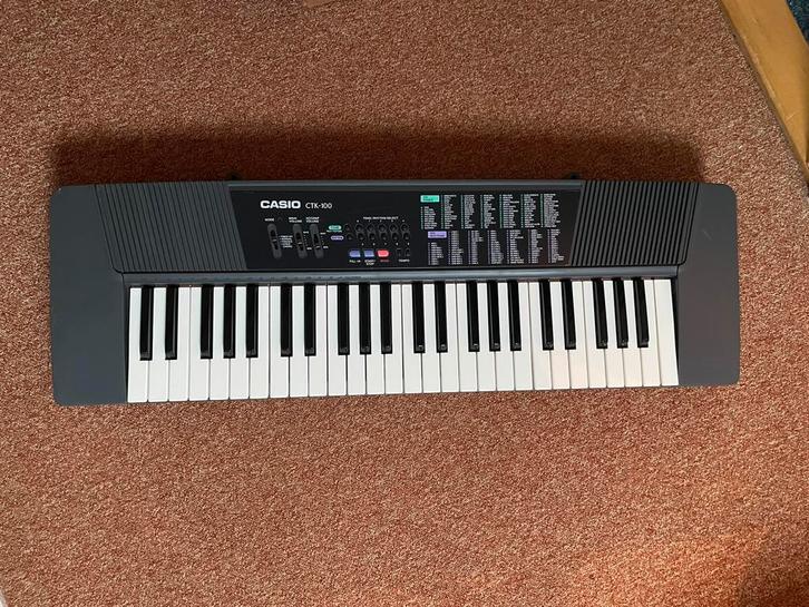 Casio CTK-100 keyboard, Muziek en Instrumenten, Keyboards, Zo goed als nieuw, 49 toetsen, Casio, Ophalen of Verzenden