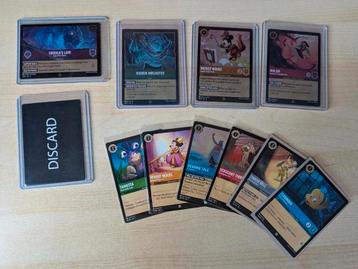 Lorcana normaal, promo en discard beschikbaar voor biedingen