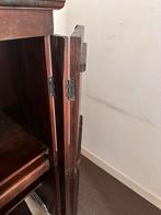 Antieke houten kast met deuren, Ophalen, Gebruikt, 100 tot 150 cm, Teakhout