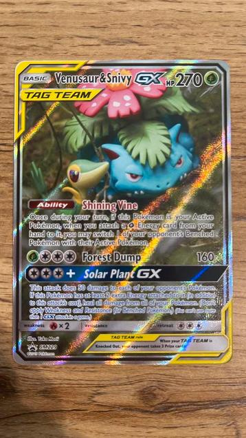 Pokemon Venusaur & Snivy GX SM229 NM