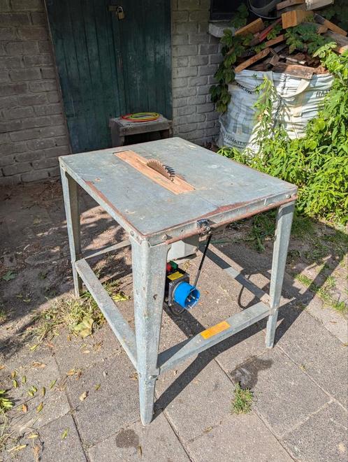 Tafelzaag machine met nieuwe Electra Beckum motor, Doe-het-zelf en Verbouw, Gereedschap | Zaagmachines, Gebruikt, Overige typen
