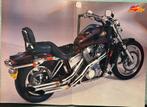 Poster 1994 Honda 1100 Shadow Special Paint Frans de Weerdt, Verzenden, Zo goed als nieuw, Motoren