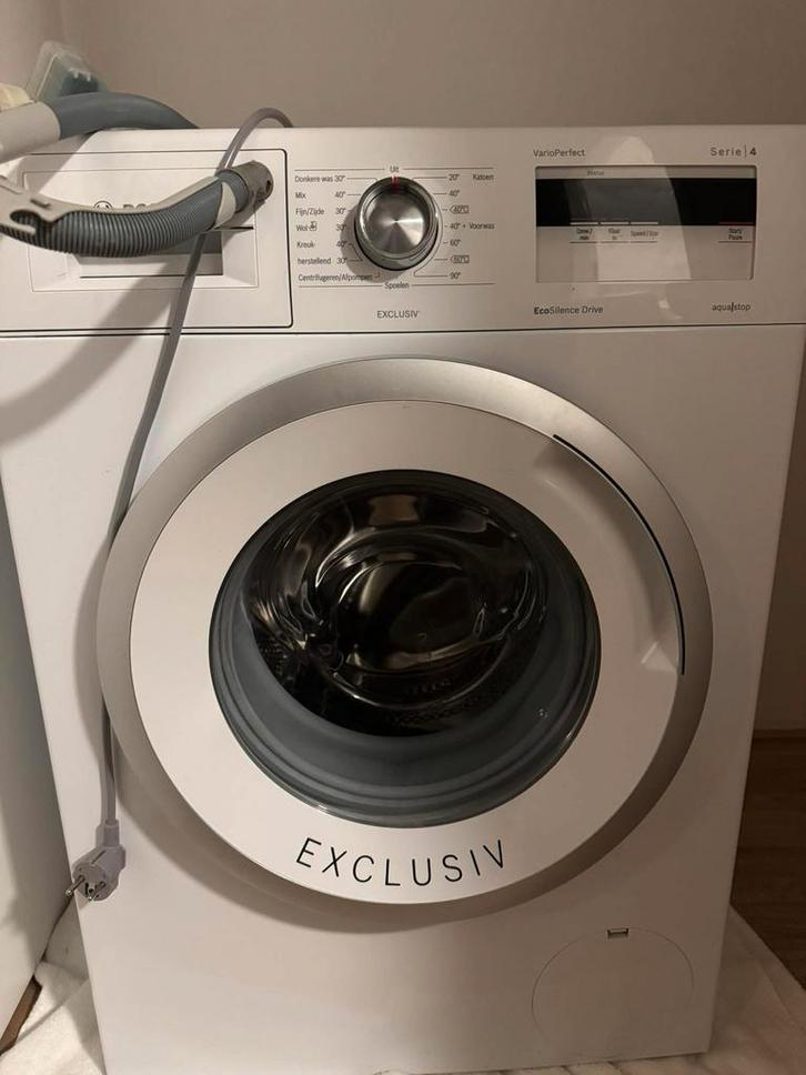 Bosch Varioperfect Serie 4 Wasmachine, Witgoed en Apparatuur, Wasmachines, Zo goed als nieuw, Voorlader, 6 tot 8 kg, 85 tot 90 cm