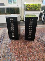 Bisley 2x meerladenkast 10 lades A4 zwart 279 x 408 x 670 mm, Huis en Inrichting, Kasten | Ladekasten, Ophalen, Minder dan 50 cm