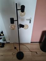 Industriële Set: Staande Lamp & Tafellamp, Huis en Inrichting, Ophalen, Zo goed als nieuw, Metaal, 150 tot 200 cm