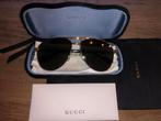 Gucci unisex aviator GG sunglasses, Zonnebril, Zwart, Zo goed als nieuw, Ophalen