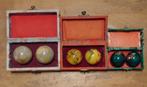 3x set vintage Chinese baoding meditatie ballen, Ophalen