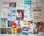 Vintage reclame folders drukwerk diverse audio en TV oa 1965, Ophalen, Gelezen