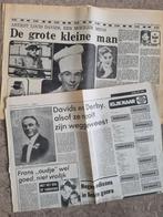 Artikelen over Louis Davids (krant 1977 en 1980), Ophalen of Verzenden, 1960 tot 1980, Knipsel(s)