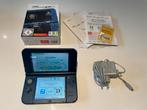 New Nintendo 3DS XL - compleet!, Spelcomputers en Games, Spelcomputers | Nintendo 2DS en 3DS, Ophalen of Verzenden, Gebruikt, Blauw