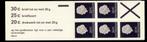 Ned. NVPH PB 6fFq B 5 x 20ct Juliana 1972 met rakelstrepen, Ophalen of Verzenden, Na 1940, Postfris