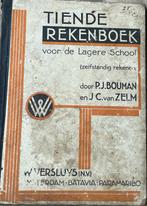 Tiende rekenboek voor de lagere school, Antiek en Kunst, Ophalen of Verzenden, Diverse