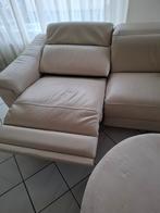 Bankstel Leren relaxbank 2x (1 electrisch), Huis en Inrichting, Banken | Bankstellen, Ophalen, 250 tot 300 cm, 100 tot 125 cm