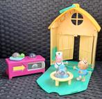 Peppa Pig Speelhuis (z.g.a.n), Ophalen of Verzenden, Zo goed als nieuw, Poppenhuis