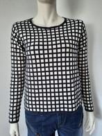ZGAN trui Tommy Hilfiger mt S 36-38 zwart-wit geblokt, Kleding | Dames, Truien en Vesten, Wit, Ophalen of Verzenden, Zo goed als nieuw
