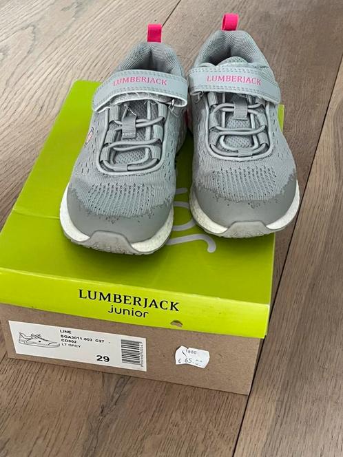 NIEUW Lumberjack klitteband schoenen gympen mt 29, Kinderen en Baby's, Babykleding | Schoentjes en Sokjes, Nieuw, Meisje, Schoentjes