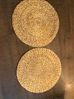 2 rieten placemats, Ophalen of Verzenden