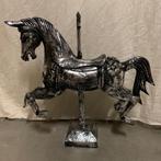 Houten carrousel paard – 40 cm - handgemaakt – Bij TTM Wonen