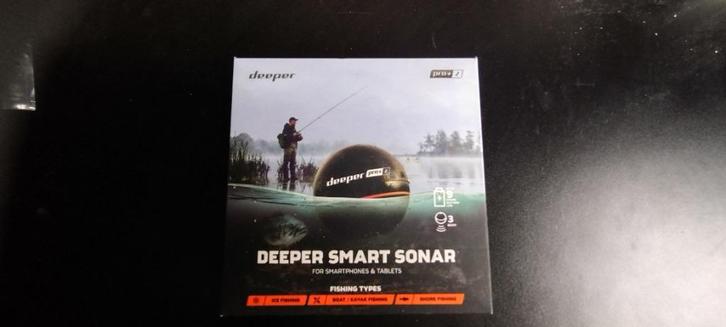 Deeper pro plus 2 met originele holder (3 maanden oud), Watersport en Boten, Hengelsport | Karpervissen, Zo goed als nieuw, Overige typen
