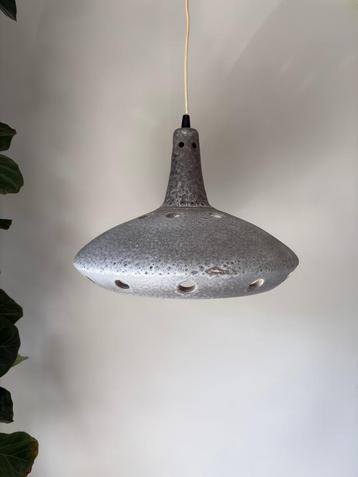 Vintage Keramieken UFO Hanglamp Jaren 70 beschikbaar voor biedingen