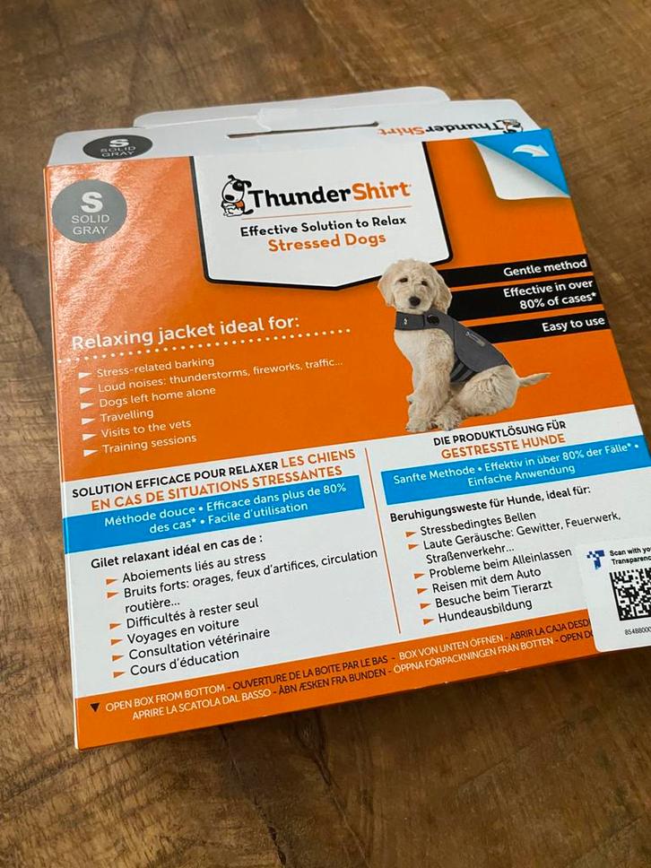 Thundershirt Hond, Dieren en Toebehoren, Honden-accessoires, Zo goed als nieuw, Ophalen of Verzenden