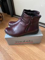 Dames laarsjes, merk Mobilis, kleur Bordeaux rood, Solidis, Lage of Enkellaarzen, Nieuw, Ophalen of Verzenden