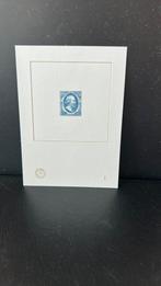 Blauwdruk nr 1 Nederland, Ophalen of Verzenden, Na 1940, Postfris